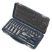 Sealey Premier 32pc 1/4" Drive Lock On Socket Set 4-14mm Ratchet Handle Sealey  - Dynamic Drive