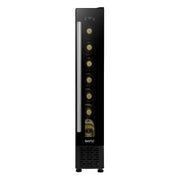 Baridi Extra-Slim 7 Bottle Wine Fridge & Cooler 15cm - Black DH76 Baridi - Dynamic Drive