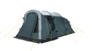 Outwell Rockwell 4 Pole Tent Blue 4 Person Outwell - Dynamic Drive