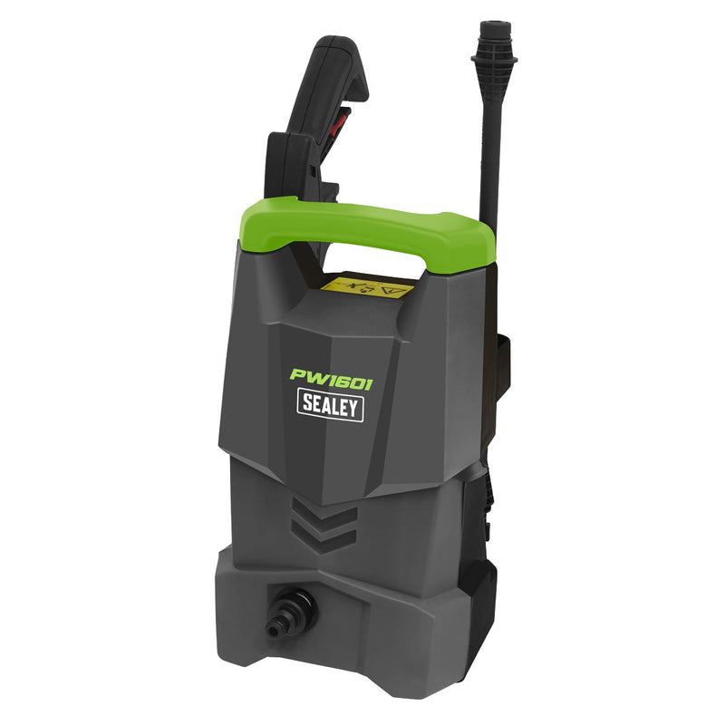 Sealey Pressure Washer 110bar with Snow Foam Sprayer Kit PW1601SNAKIT Sealey - Dynamic Drive