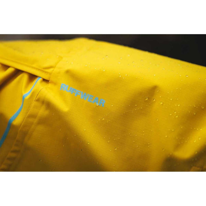 Ruffwear Sun Shower Dog Raincoat in Mineral Yellow (Large) Ruffwear - Dynamic Drive