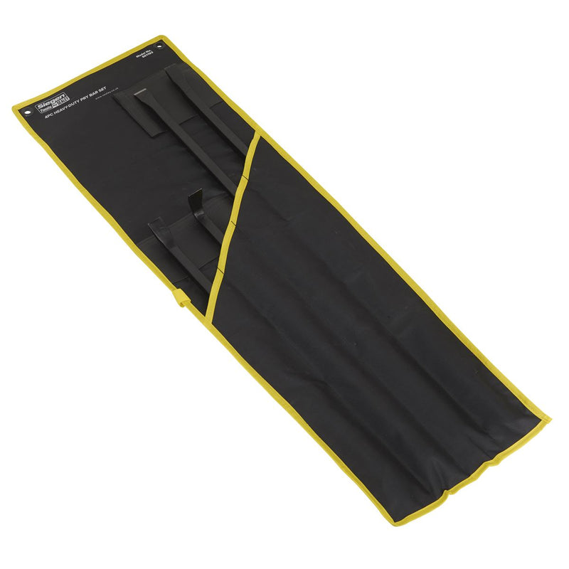 Sealey Pry Bar Set 4pc Heavy-Duty with Hammer cap S01193 Sealey - Dynamic Drive