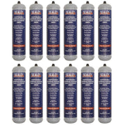 Sealey Disposable Carbon Dioxide Gas Cylinder 390g - Box of 12 CO2/100/12 Sealey - Dynamic Drive