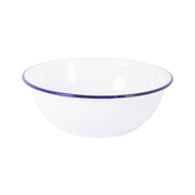 Bo-Camp Tableware Enamel 6 Pieces White/Blue Bo-Camp - Dynamic Drive