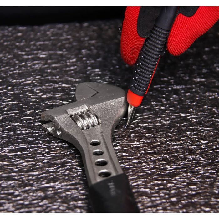 Sealey Easy Peel Shadow Foamï Red/Black 1200 x 550 x 50mm SF50R Sealey - Dynamic Drive