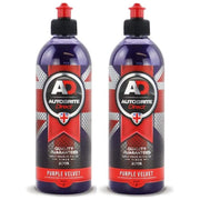 2x AUTOBRITE DIRECT Purple Velvet  Luxurious High Gloss Suds Shampoo 500ml Autobrite Direct  - Dynamic Drive