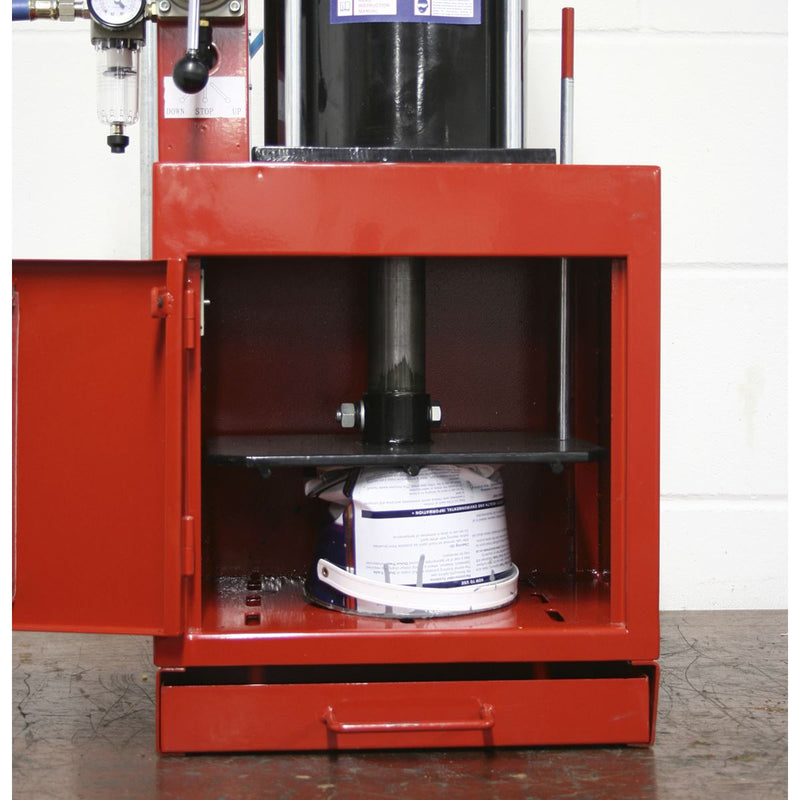 Sealey Pneumatic Paint Can Crusher 2.2tonne HCC08 Sealey - Dynamic Drive