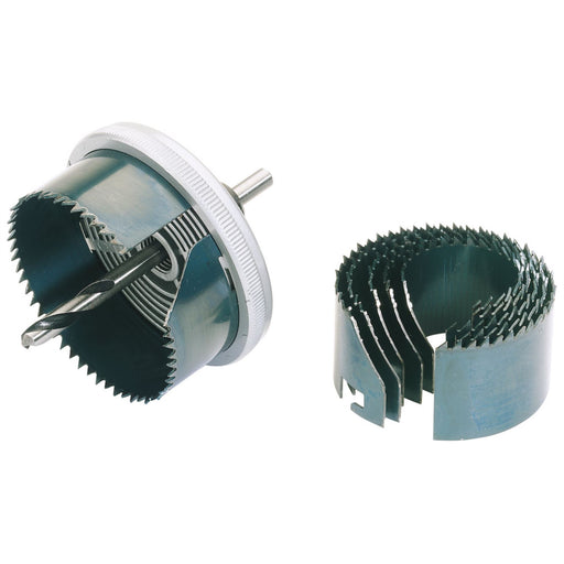 Draper Carbon Steel Holesaw Kit for Wood and Plastics, 32 - 64mm (7 Piece) 18053 Draper - Dynamic Drive