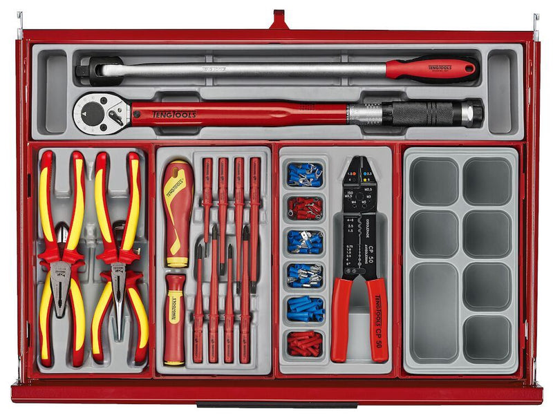 Teng Tools 26" PRO35™ Mega Master tool kit, 1033 pieces, red Town Tools - Dynamic Drive