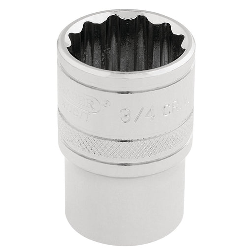 Draper HI-TORQ 12 Point Socket, 1/2" Sq. Dr., 3/4" 33660 Draper - Dynamic Drive
