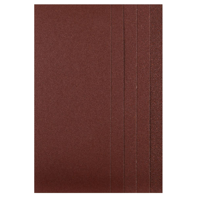 Sealey Orbital Sanding Sheet 115 x 280mm Assorted Pack of 5 CS115A/5 Sealey - Dynamic Drive