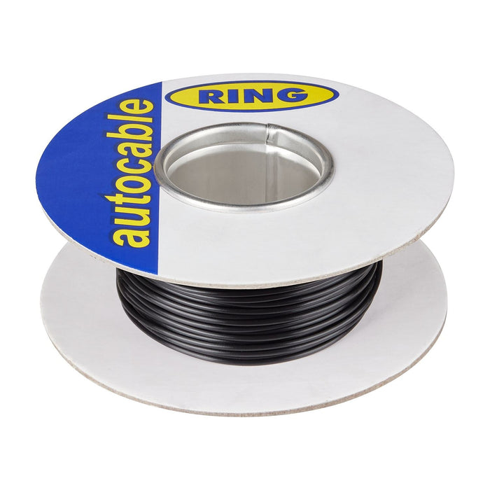 Ring Automotive RC0108B Cables, 14/0.30 mm, 50 m, Black Ring Automotive - Dynamic Drive