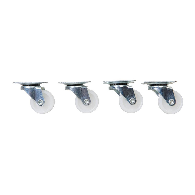 Fixman Light Duty Swivel Castors 4pk 31mm Fixman - Dynamic Drive