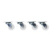 Fixman Light Duty Swivel Castors 4pk 31mm Fixman - Dynamic Drive