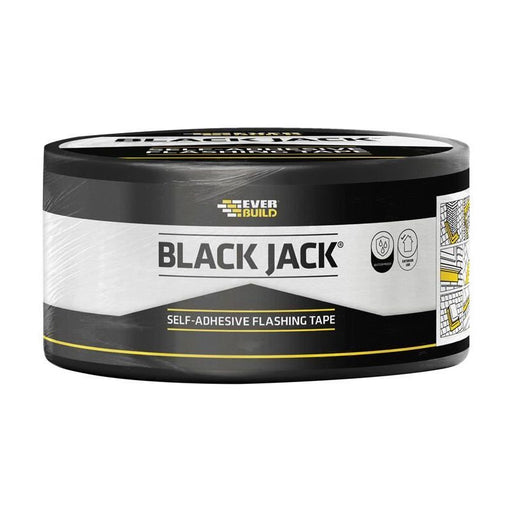 Everbuild Sika Black Jack® Flashing Tape, Trade 225mm x 10m Everbuild Sika - Dynamic Drive