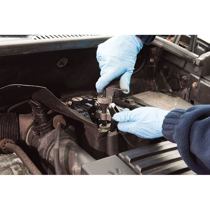 Silverline Wiper Arm & Battery Terminal Puller 28mm Capacity Silverline - Dynamic Drive