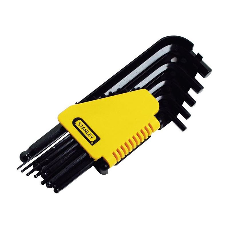 Stanley® Hand Tools Imperial Ball End Hexagon Key Set, 12 Piece (1/16 - 3/8in) STANLEY® Hand Tools - Dynamic Drive
