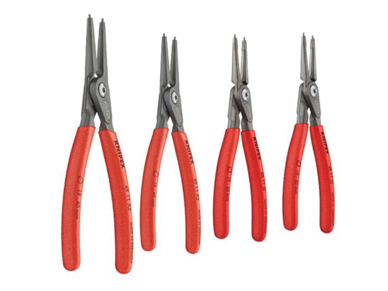 Knipex Precision Circlip Pliers Set in Roll, 4 Piece Knipex - Dynamic Drive