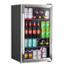Baridi 85L Wine, Beer & Drinks Fridge with Thermostat - Stainless Steel Baridi  - Dynamic Drive