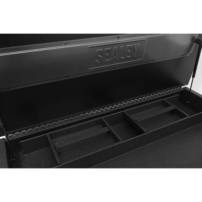 Sealey Mobile Tool Cabinet 1120mm with Power Tool Charging Drawer AP4206BE Sealey - Dynamic Drive
