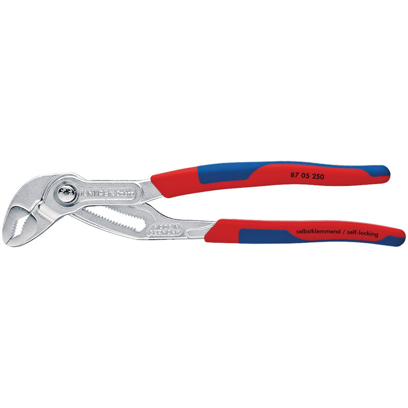 Draper Knipex Cobra 87 05 250SB Chrome Plated Waterpump Pliers, 250mm Draper - Dynamic Drive