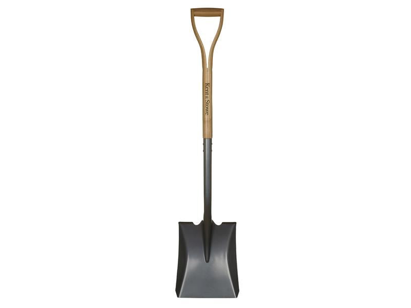 Kent & Stowe Carbon Steel Square Mouth Shovel, FSC® Kent & Stowe - Dynamic Drive