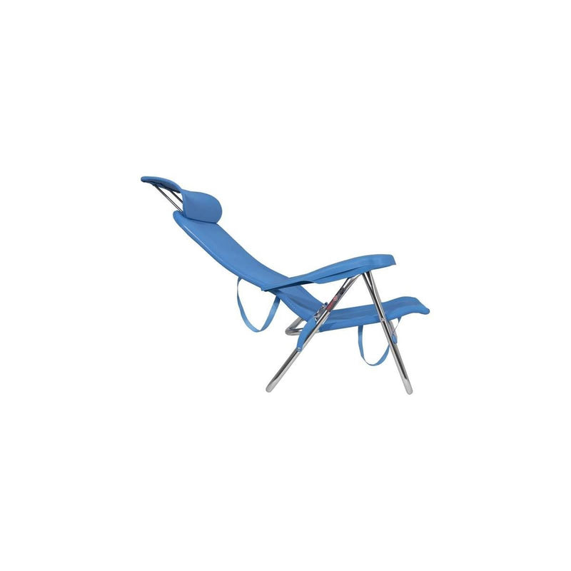 Crespo Beach Chair AL/205 Compact Blue Crespo - Dynamic Drive