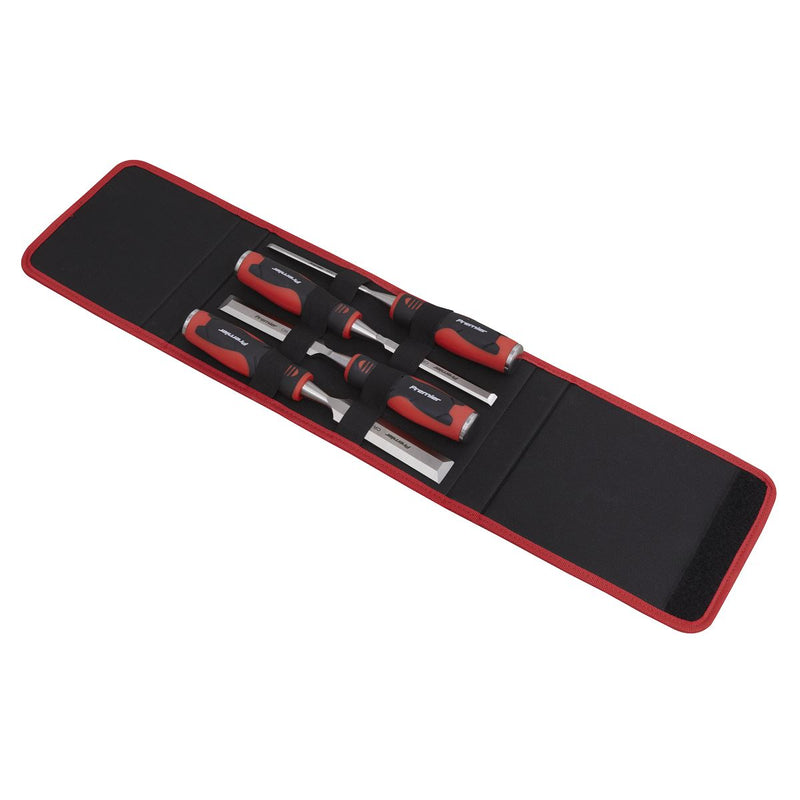 Sealey Hammer-Thru Wood Chisel 4pc Set AK9239 Sealey - Dynamic Drive
