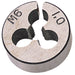 Draper Coarse Circular Die, 1" Outside Diameter, 6mm 83809 Draper - Dynamic Drive