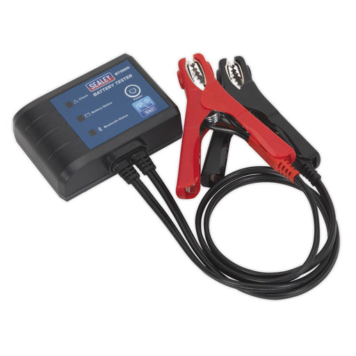 Sealey Bluetooth Battery Tester Charging Tests from Smartphone Waterproof BT3000 Sealey - Dynamic Drive