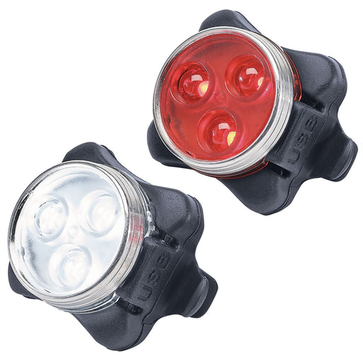 Draper Rechargeable LED Bicycle Light Set 36974 Draper - Dynamic Drive