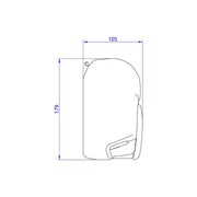 Thule Omnistor 8000 Awning 5.50m white frame, frabic - mystic grey Thule - Dynamic Drive