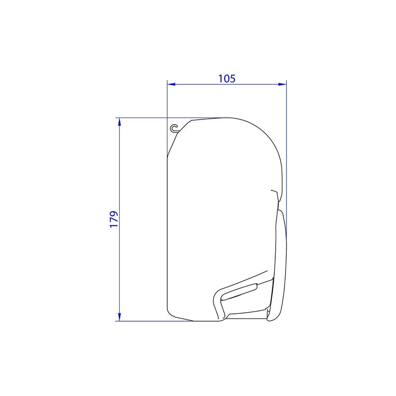 Thule Omnistor 8000 Awning 5.50m white frame, frabic - mystic grey Thule - Dynamic Drive