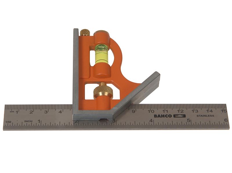 Bahco CS150 Combination Square 150mm (6in) Bahco - Dynamic Drive