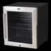 Baridi 50L Tabletop Drinks Fridge Mini Beer Cooler Glass Door Stainless Steel Baridi  - Dynamic Drive