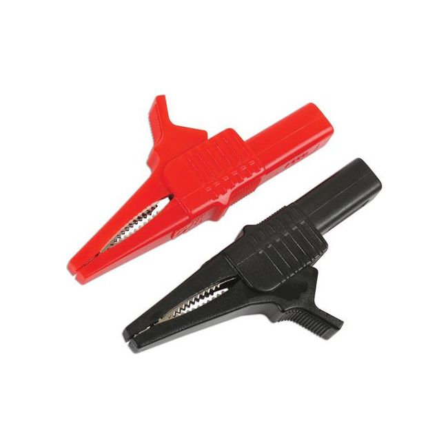 Laser Crocodile Clips 2pc 6542 Laser - Dynamic Drive
