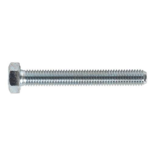 Sealey HT Setscrew M8 x 60mm 8.8 Zinc Pack of 50 SS860 Sealey - Dynamic Drive