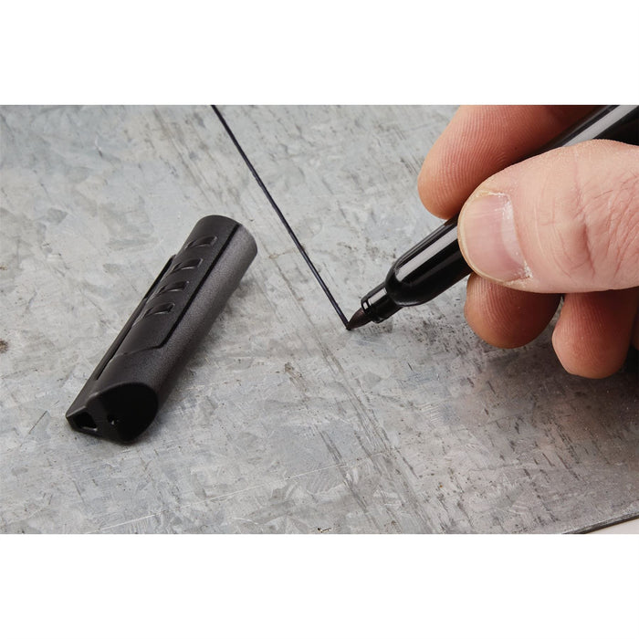 Draper Marker Pens, Black (Pack of 2) 20942 Draper - Dynamic Drive