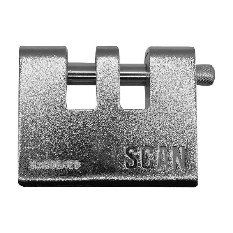 Scan Armoured Twin Slot Shutter Padlock 90mm Scan - Dynamic Drive