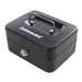 Silverline Metal Cash & Valuables Box Keyed 165 x 128 x 80mm Silverline - Dynamic Drive