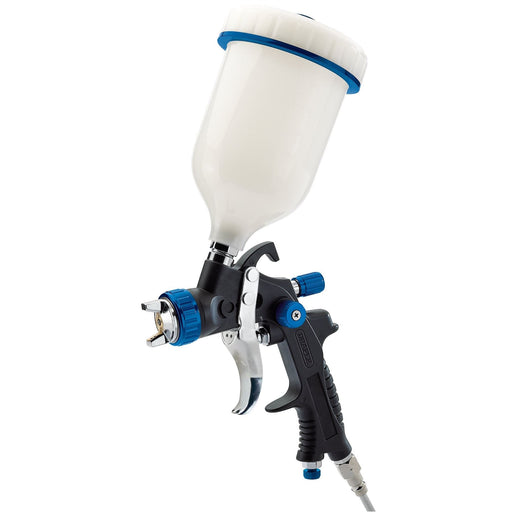 Draper HVLP Air Spray Gun with Composite Body and Gravity Fed Hopper, 600ml Draper - Dynamic Drive