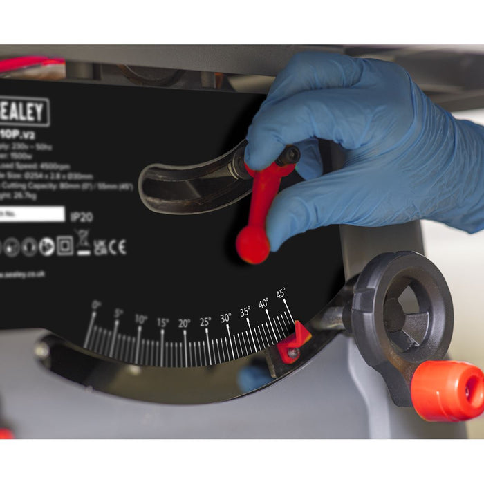 Sealey Table Saw254mm 230V TS10P Sealey - Dynamic Drive