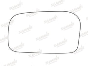 Summit Stick-On Standard Mirror Glass fits Nissan Sunny LHS Summit - Dynamic Drive