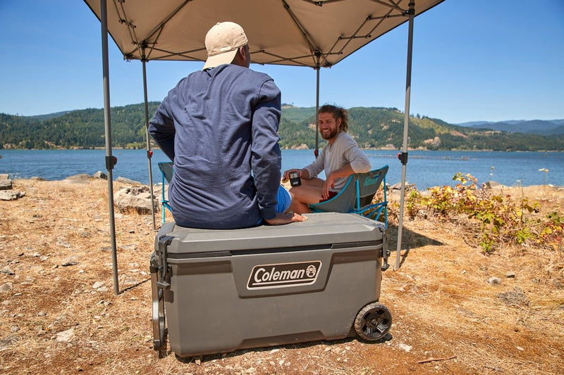 Coleman 100QT Convoy Wheeled Cooler Box Coleman - Dynamic Drive