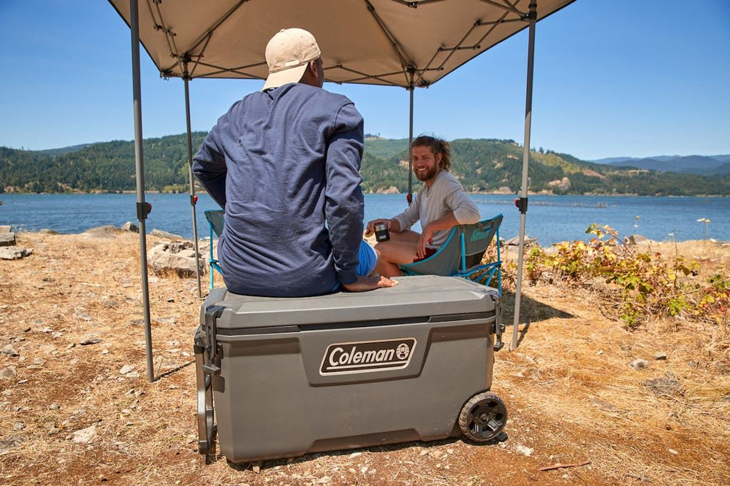 Coleman 100QT Convoy Wheeled Cooler Box Coleman - Dynamic Drive