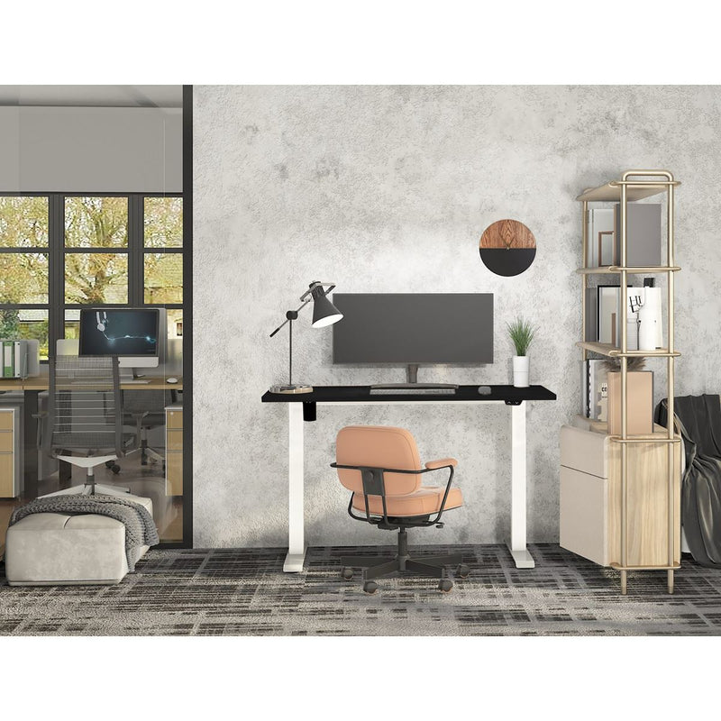 Dellonda Single Motor Adjustable-Height Electric Sit/Stand Desk - Black Desktop Dellonda - Dynamic Drive