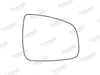 Summit Stick-On Standard Mirror Glass fits Dacia Logan Sandero 08 on RHS Summit - Dynamic Drive
