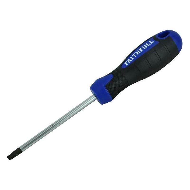 Faithfull Screwdriver Star (TORX) Tip TX30 x 100mm Faithfull - Dynamic Drive