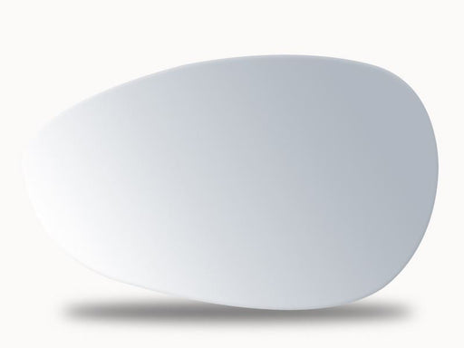 Summit Stick-On Standard Mirror Glass fits Fiat 500 Punto 05 on LHS Summit - Dynamic Drive