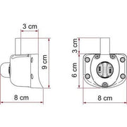 05388-07- S/DOOR GUARDIAN DUCAT Fiamma  - Dynamic Drive